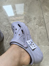 斯凱奇（SKECHERS）七夕禮物洞洞鞋女士夏季泡泡鞋外穿包頭透氣軟底涼拖鞋輕便沙灘鞋 曬單實(shí)拍圖