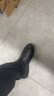 森達(dá)七夕禮物皮鞋男自營真皮牛皮上班商務(wù)正裝男婚鞋 黑色內(nèi)增高 40 曬單實(shí)拍圖