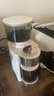 Mongdio電動磨豆機(jī)咖啡豆研磨機(jī)家用小型咖啡機(jī)咖啡磨豆機(jī)磨粉器25檔調(diào)節(jié) 電動磨豆機(jī)（奶油白） 曬單實拍圖