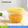 樂扣樂扣（locknlock）【家裝節(jié)】輔食盒玻璃蒸蛋碗儲存盒寶寶碗嬰兒碗LLGO53Y_340ml 曬單實拍圖