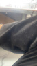 IZEXX滿天星高街休閑褲男春夏闊腿垂感寬松潮牌直筒長(zhǎng)褲子IZ27花底黑XL 曬單實(shí)拍圖