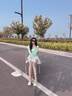 EXULL依思Q女鞋瑪麗珍鞋2025新款夏季高跟厚底單鞋耐磨防滑百搭休閑小皮鞋女 米白色 37 曬單實拍圖