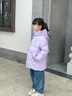 波司登25年男女兒童中長款5A抗菌4防面料連帽羽絨服 曬單實拍圖