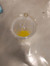 唯銘諾（WEIMINGNUO）玻璃杯大容量帶蓋吸管咖啡杯玻璃果汁杯辦公室喝水杯子飲料杯茶杯 曬單實(shí)拍圖