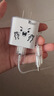 數(shù)據(jù)線保護(hù)套蘋果充電器保護(hù)套充電線防折斷防咬斷蘋果12/13/14 【good luck笑臉】 充頭套+2小頭咬線器+鐳射白+綁帶 曬單實(shí)拍圖