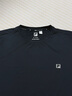 FILA 斐樂(lè)官方男裝針織短袖衫2025夏新款健身運(yùn)動(dòng)簡(jiǎn)約舒適透氣涼感T恤 深黑-BK L 175/96A/L 曬單實(shí)拍圖