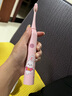 葆氏兒童電動牙刷3-6-12-15歲聲波震動充電式牙刷機身*1+刷頭*6粉 曬單實拍圖