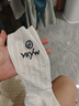 YKYW防滑氣動(dòng)騎行襪男公路自行車(chē)運動(dòng)專(zhuān)用硅膠壓縮競技襪 白色 L 曬單實(shí)拍圖