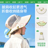 kocotreekk樹兒童防曬帽大帽檐夏季寶寶遮陽帽男女童防曬沙灘 曬單實(shí)拍圖