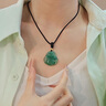 戀晴玉佛項(xiàng)鏈女足金轉(zhuǎn)運(yùn)珠非洲翠吊墜七夕情人節(jié)禮物送女友老婆生日 曬單實(shí)拍圖