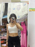 繪詩慧內(nèi)衣女夏季薄款2025年新款美背背心文胸一體外穿無鋼圈吊帶細肩帶 交叉露背吊帶 【白色】 均碼 曬單實拍圖