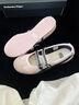 Onitsuka Tiger鬼塚虎新款芭蕾風女鞋 粉色休閑鞋女MEXICO 66? TGRS 11182A678 粉色 38 曬單實拍圖