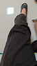 杰克·瓊斯（JACK&JONES）男裝春夏新款純棉直筒休閑褲男潮流彎刀褲男士香蕉褲顯腿長(zhǎng)褲子 E11巧克力蛋糕 版型偏大，卡碼拍小 L （180) 曬單實(shí)拍圖