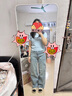 ONLY2025春季新款時尚百搭寬松中腰老爹褲長褲牛仔褲女|125132067 J33 復(fù)古350牛仔洗水 S S標(biāo)準(zhǔn)褲長 曬單實拍圖