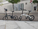 莫曼頓（momentum）iThink Expressway D1城市便攜9速20寸休閑時(shí)尚折疊自行車(chē) 白月光 20×13適合身高155-180cm 曬單實(shí)拍圖