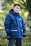 巴拉巴拉童裝男童棉服兒童外套新款2025秋冬裝加絨衣服抗菌發(fā)熱保暖棉衣潮 深藍80821 150 曬單實(shí)拍圖