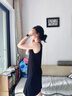 簡(jiǎn)云莫代爾小背心女中長(cháng)款吊帶裙薄款內搭打底裙無(wú)袖上衣長(cháng)裙夏季睡裙 曬單實(shí)拍圖