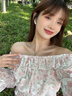 QUAMERAS&LA四葉草項鏈純銀女士輕奢小眾高級感2025新款生日禮物送女友 孔雀石項鏈【999銀鑲鉆石】 曬單實(shí)拍圖