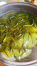 大連 鮮海帶 裙帶菜 海帶嫩苗兒童海白菜 海藻菜 鹽漬裙帶菜葉500g 曬單實(shí)拍圖