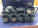 愛奢爾八一建軍節(jié)禮物退伍軍人紀念品伴手禮商務禮品紫砂壺茶杯茶具套裝 三畝陶茶具套裝紫砂壺泡茶杯茶水分離杯禮盒4件 退休父親生日禮物男士醫(yī)生老師教師節(jié)禮物周年慶紀念品 曬單實拍圖