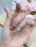 沫蘭S925銀項鏈女星空方糖簡(jiǎn)約時(shí)尚吊墜生日新年情人節禮物送女友老婆 曬單實(shí)拍圖