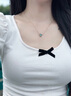 LOLAROSE羅拉經(jīng)典玫瑰常青藤項(xiàng)鏈女新款輕奢小眾爆款生日禮物 孔雀石-LR50038 曬單實(shí)拍圖