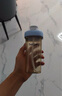 HEGEN海格恩吸管杯兒童水杯學飲杯奶瓶1-3-6歲直飲吸管嬰兒寶寶牛奶杯 【熱銷TOP】 吸管杯-莫蘭迪藍 曬單實拍圖