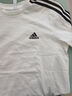阿迪達斯（adidas）官方短袖男裝 夏季新款運動(dòng)服訓練健身舒適透氣半袖五分袖T恤男子 IC9336/白色 M 曬單實(shí)拍圖