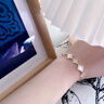 MEXNIA奢侈品飾品四葉草手鏈女小眾設(shè)計(jì)感冷淡風(fēng)閨蜜生日禮物貝殼手飾 曬單實(shí)拍圖
