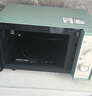 美的（Midea）小滋味微波爐家用小型 復古旋鈕薄荷曼波風(fēng) 一級能效平板變頻輕音M1G1 曬單實(shí)拍圖