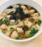 貫池鮮肉餛飩手工扁食扁肉云吞福建特產(chǎn)小混沌早餐半成品沙縣冷凍速食 小餛飩500g*1包（送紫菜料包） 曬單實拍圖