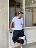 安踏（ANTA）冰絲速干短袖t恤男夏季白色薄款透氣高端男士青少年跑步運(yùn)動(dòng)上衣 A款純凈白【冰絲速干】 L 適合120-140斤 /175 曬單實(shí)拍圖