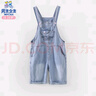 男生女生23545夏季洋氣女大童寬松時(shí)尚百搭背帶褲NPBAJ23545A 藍(lán)色 165 cm 曬單實(shí)拍圖