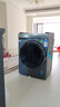 海爾（Haier）云溪3.0 洗烘套裝  10KG直驅(qū)滾筒懶人洗衣機(jī)+雙擎熱泵烘干機(jī) 1.2洗凈比 583+583 家電國(guó)家補(bǔ)貼 曬單實(shí)拍圖