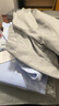 BLACKMONDAY輕奢高級感純棉短袖襯衫男夏季液氨抗皺免燙男士商務休閑正裝襯衣 曬單實拍圖