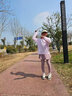 NICKYBABY女童速干運(yùn)動(dòng)套裝2025新款春秋兒童長袖羽毛球跑步訓(xùn)練服大童裙褲 19578粉+2186紫【速干套裝】 120 曬單實(shí)拍圖