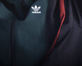 adidas經(jīng)典寬松運(yùn)動夾克外套男裝阿迪達(dá)斯官方三葉草 暗綠/黑色     XL 曬單實(shí)拍圖