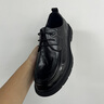 七匹狼皮鞋男2025新款頭層牛皮透氣軟底商務(wù)休閑男鞋英倫百搭黑色西裝鞋 黑色 41 曬單實(shí)拍圖