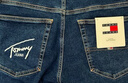 TOMMY JEANS【修身錐形】秋冬男裝美式復(fù)古休閑簽字體刺繡牛仔褲 牛仔藍1BK 31 曬單實拍圖