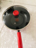 特福（Tefal）炒鍋家用不粘鍋平底炒鍋28cm炒鍋電磁爐燃氣灶通用有鈦 曬單實(shí)拍圖