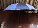 天堂 加大雨傘三折 晴雨兩用商務(wù)傘經(jīng)典格紋10骨大雨傘男女 藏青 曬單實(shí)拍圖
