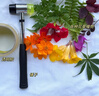 堇色時(shí)鮮拓印植物敲拓染鮮花新鮮綠植花草diy帆布袋方巾書簽擺盤裝飾花草 任意2樣花草【聯(lián)系客服備注】 曬單實(shí)拍圖