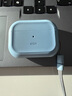 億色（ESR）適用Airpods pro二代保護(hù)套蘋果耳機(jī)保護(hù)套magsafe磁吸耳機(jī)套無線充電藍(lán)牙耳塞防滑防摔磁吸殼藍(lán)色 曬單實(shí)拍圖