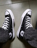 匡威（Converse）官方 莫爾登All Star帆布運動休閑板鞋黑色A00811C A00811C 41.5 曬單實拍圖