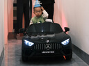 星辰皓正版奔馳AMG SL63兒童電動車可坐人遙控汽車四輪寶寶玩具小孩跑車 烤漆黑【四驅(qū)遙控+皮座椅+軟輪】 4S店同款 曬單實拍圖