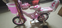 鑫旺彤自行車兒童3-6-10歲單車男女童輕便腳踏車輔助輪5歲女孩車公主車 粉色【加寬加大坦克輪】 12寸 適合身高80-105cm 曬單實拍圖