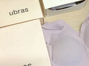 ubras七夕禮物無尺碼云感托吊帶背心隱形無痕文胸罩女士內衣女蘭花煙 曬單實拍圖