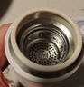 哈爾斯密碼解鎖316不銹鋼保溫杯茶水分離商務(wù)車載杯子送節(jié)日禮物 玄黑【密碼解鎖+免費刻字】450ml 曬單實拍圖