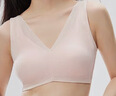 松山棉店【小棉花】大胸顯小蕾絲內(nèi)衣女純棉大碼文胸罩【新款】水粉色L 曬單實拍圖