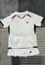 YONEX新款尤尼克斯羽毛球服速干短袖透氣yy運(yùn)動比賽服T恤上衣 110084白色 男款 L 曬單實(shí)拍圖